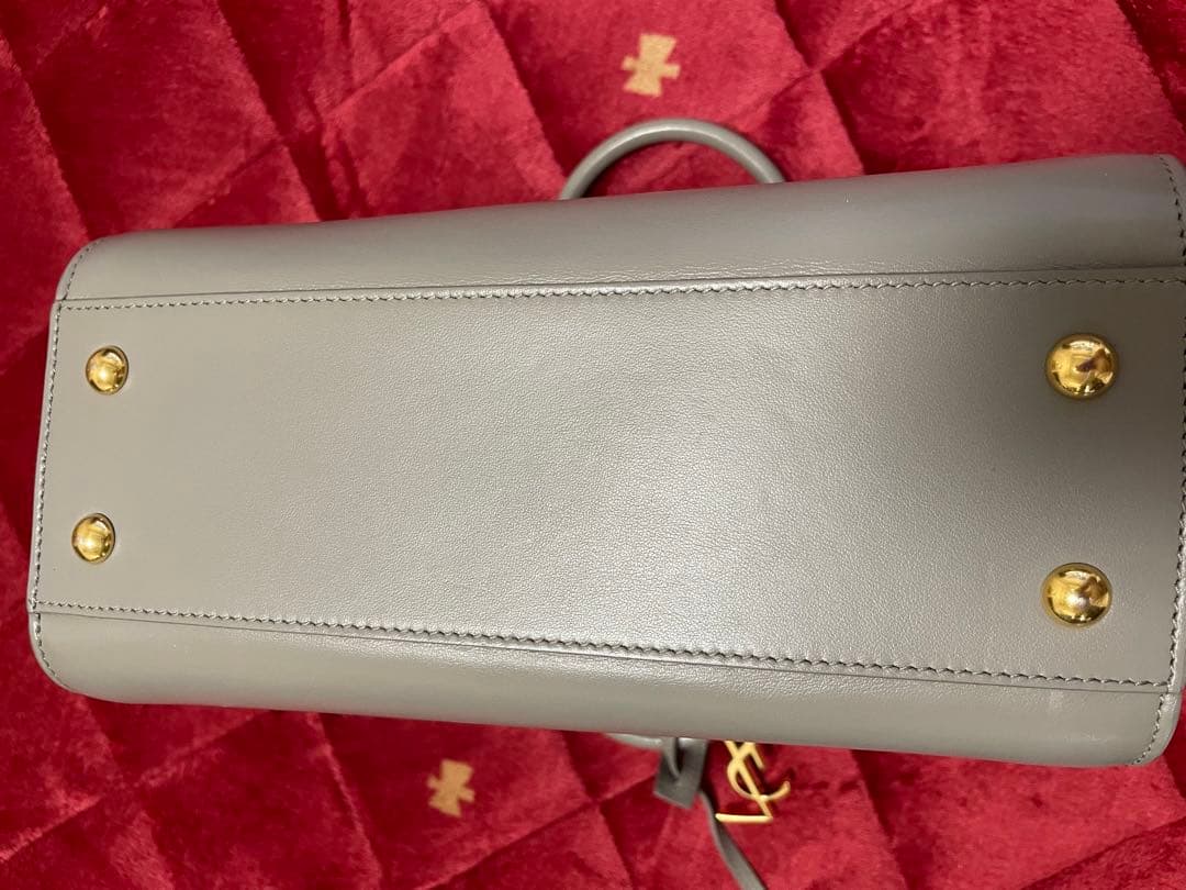 美品　イヴサンローラン　ベイビー　モノグラム　カバス　バッグ　ショルダーバッグ