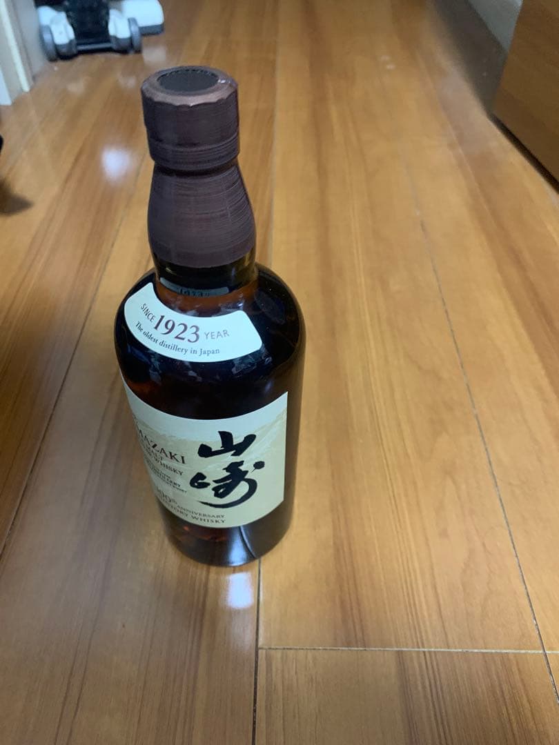 山崎　100周年記念ウイスキー　シングルモルト　700ml