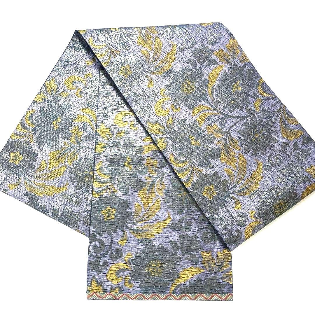 専用帯5021 ●高級 正絹 片面全通 リバーシブル 袋帯