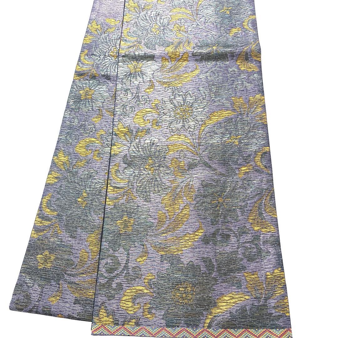 専用帯5021 ●高級 正絹 片面全通 リバーシブル 袋帯