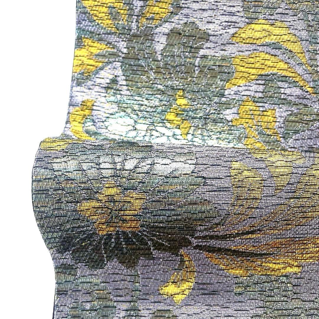 専用帯5021 ●高級 正絹 片面全通 リバーシブル 袋帯