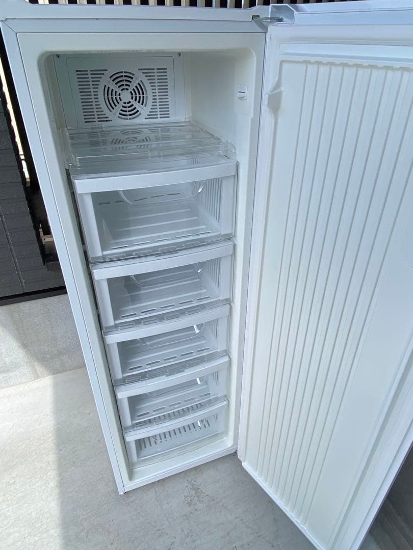 動作確認済み 2017年製 Haier 冷凍庫 JF-NUF161G 161L