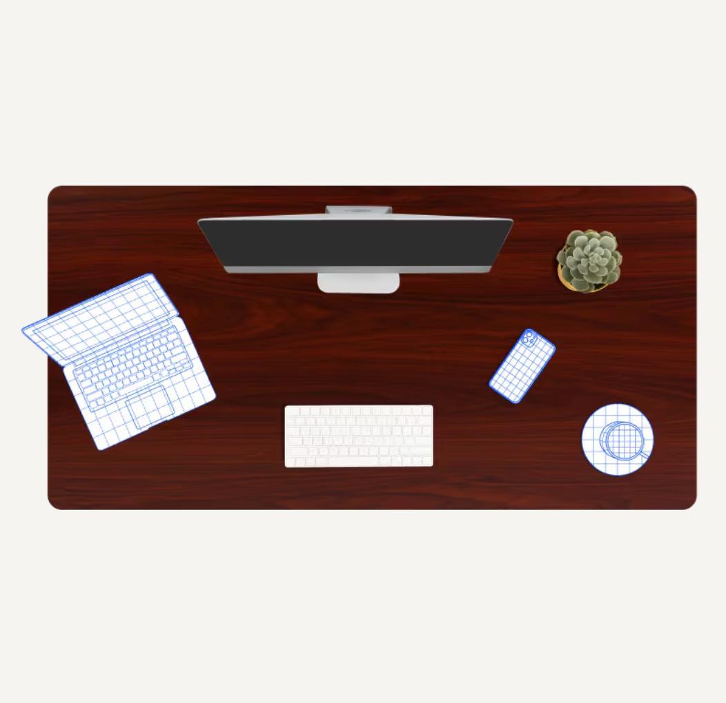 Flexispot 天板140×70cm PR1407-Mahogany