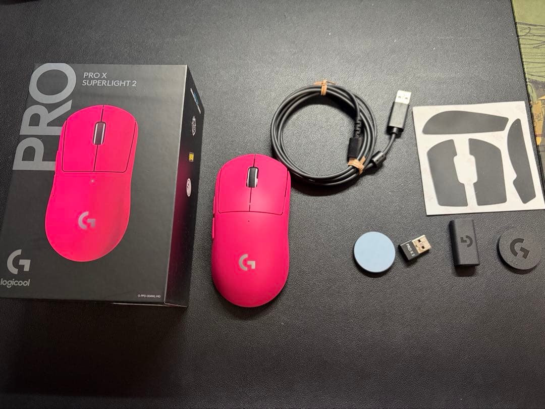 Logicool gprox superlight2 ピンク