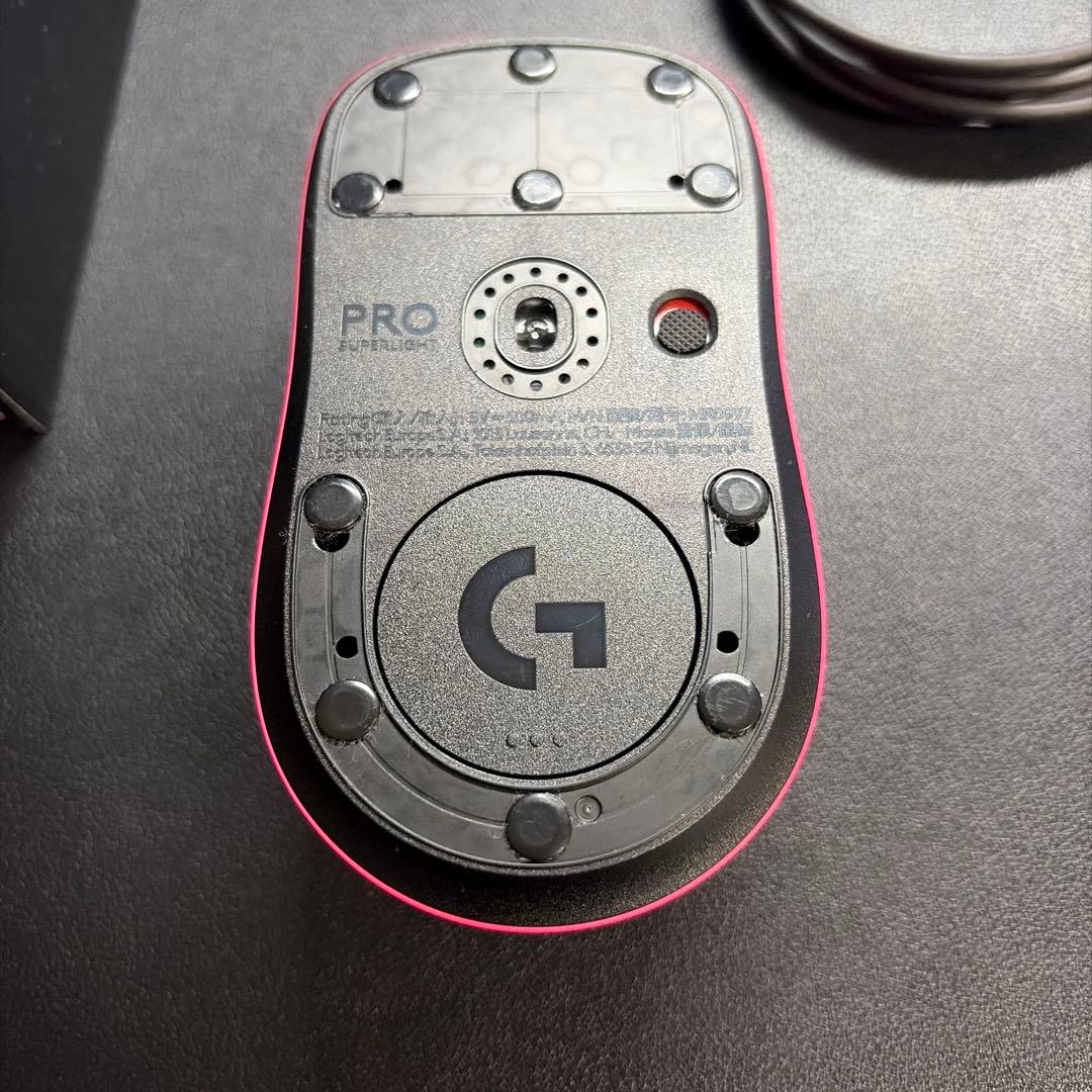 Logicool gprox superlight2 ピンク