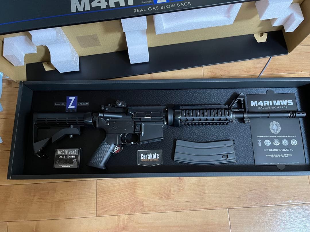 東京マルイ M4A1 MWS ガスガン　新古品