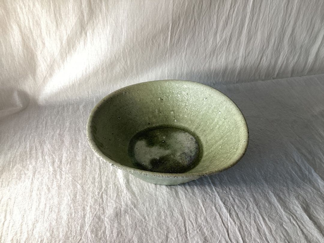 辻村唯 自然釉大鉢 陶芸家 深鉢 8寸以上 ボウル 大皿 丼