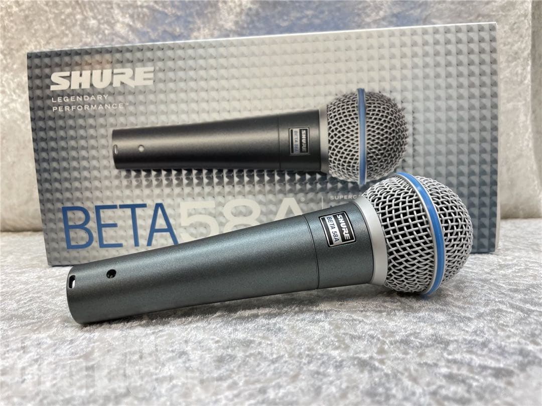 【極美品】　SHURE BETA 58A -J ダイナミックマイク