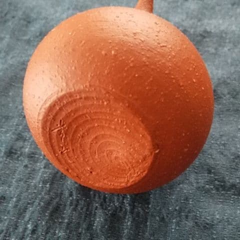 値下げ、三代常山 梨皮朱泥水滴