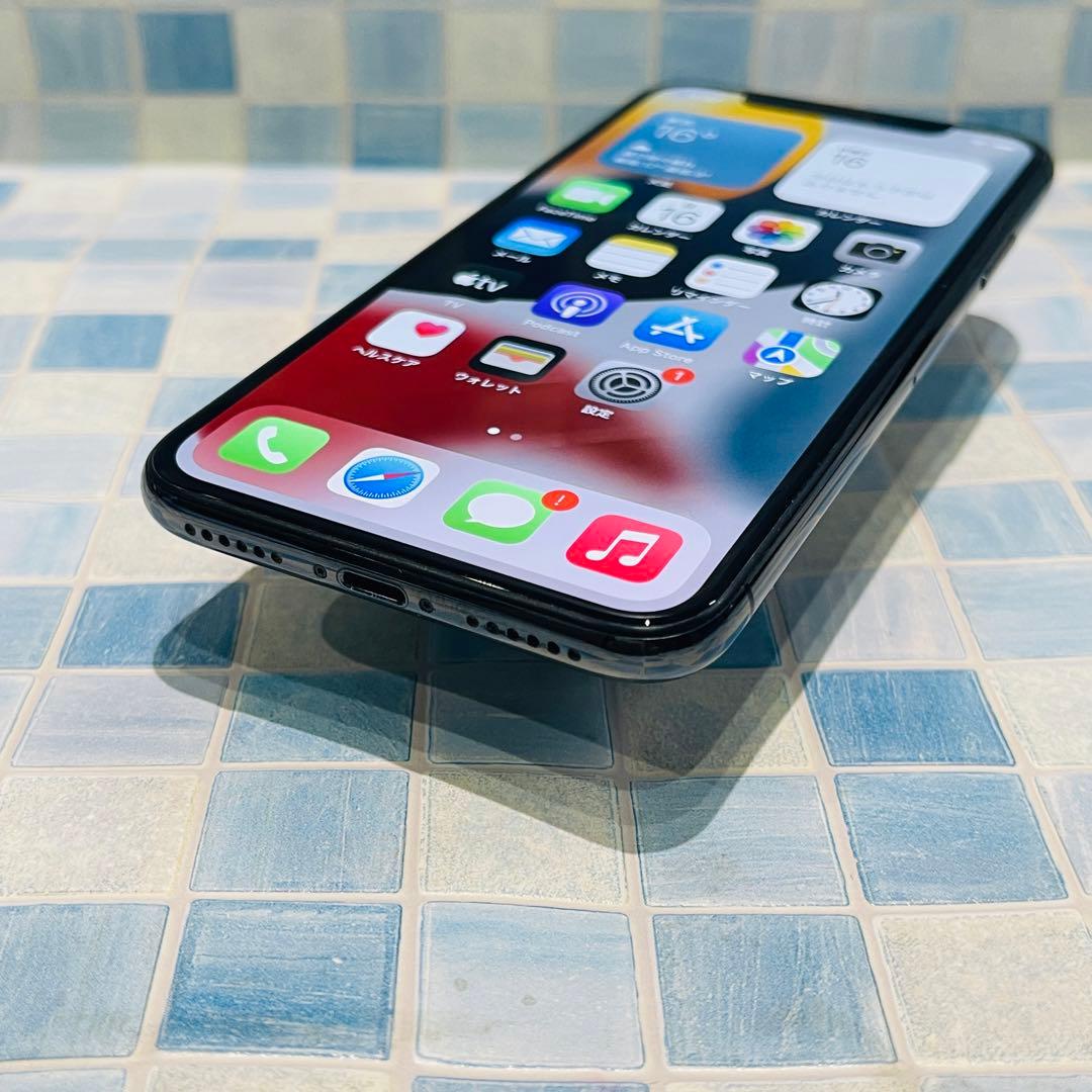 SIMフリー iPhoneX 256GB スペースグレイ 電池良好
