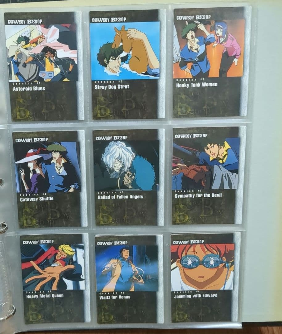 カウボーイビバップ　 カードダス マスターズ ノーマルコンプ 初版 SP2、3