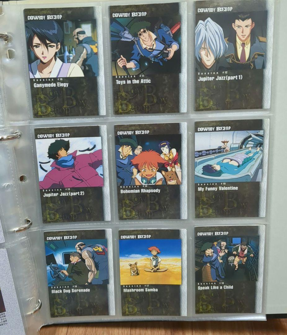 カウボーイビバップ　 カードダス マスターズ ノーマルコンプ 初版 SP2、3