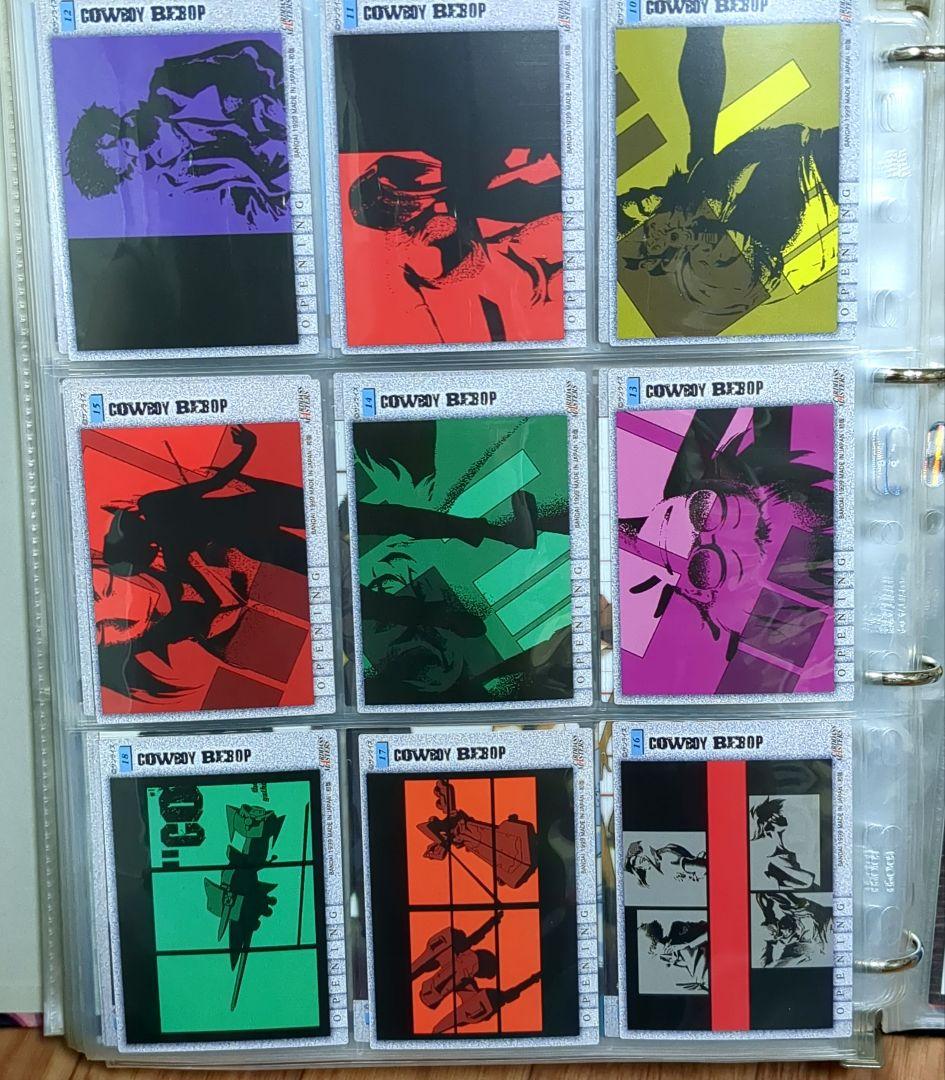 カウボーイビバップ　 カードダス マスターズ ノーマルコンプ 初版 SP2、3