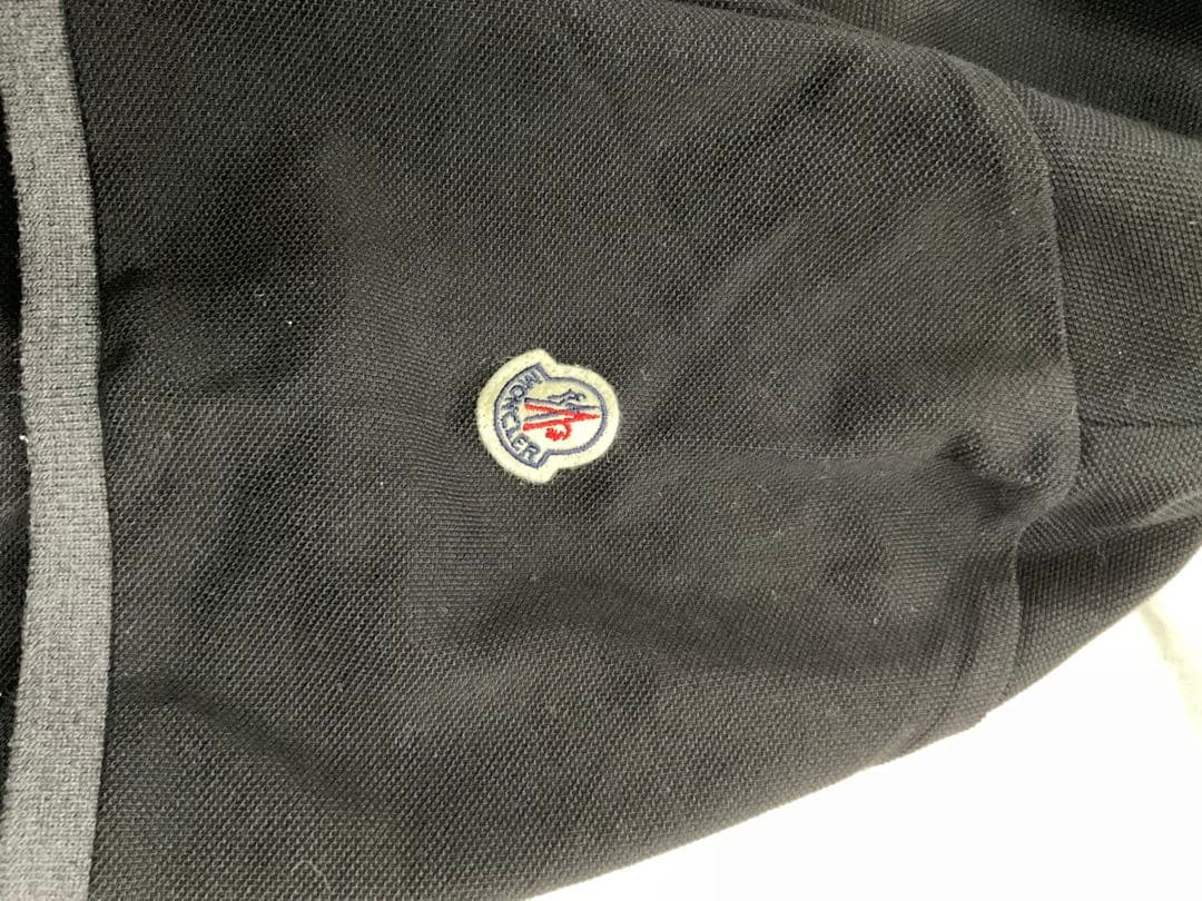 e12 MONCLER レディース　襟ロゴ　ポロシャツ　XL