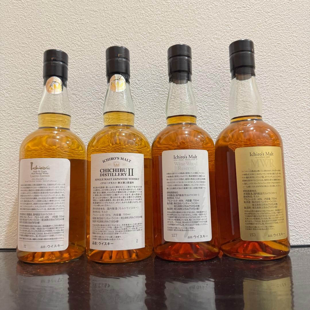 イチローズモルト　4本セット