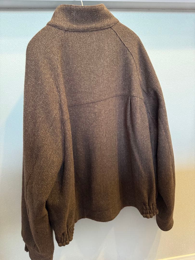 【LIDNMリドム】Alpaca Tweed Harrington Jacket