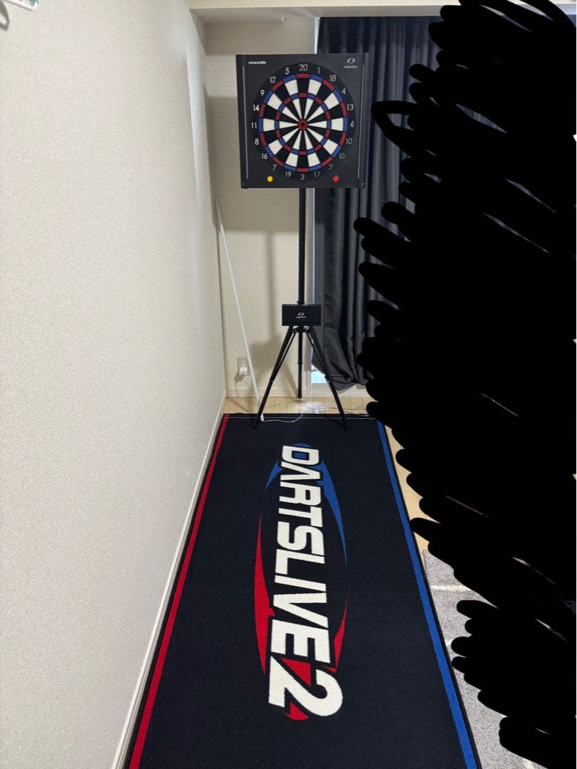 ダーツライブ　DARTSLIVE 200S スタンド、マット付き4点セット
