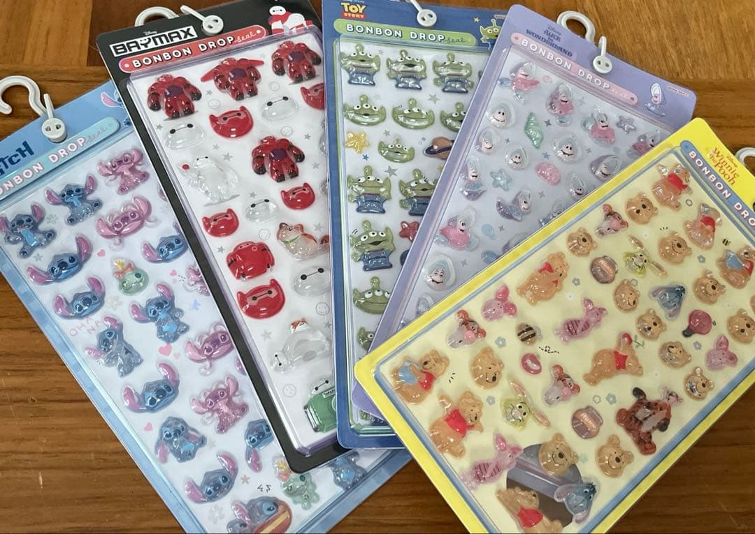 ボンボンドロップシール　ディズニー　第一弾　通常サイズ　正規品