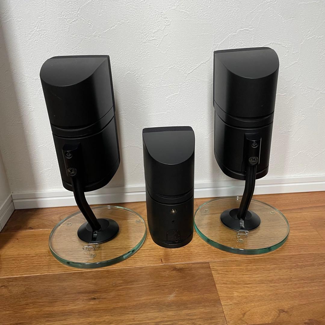 【希少！】BOSE ダブルキューブサテライトスピーカー ３個セット 専用台座付き