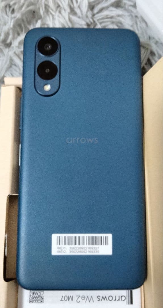 arrows We2 M07 ネイビーグリーン SIMフリー 新品未使用