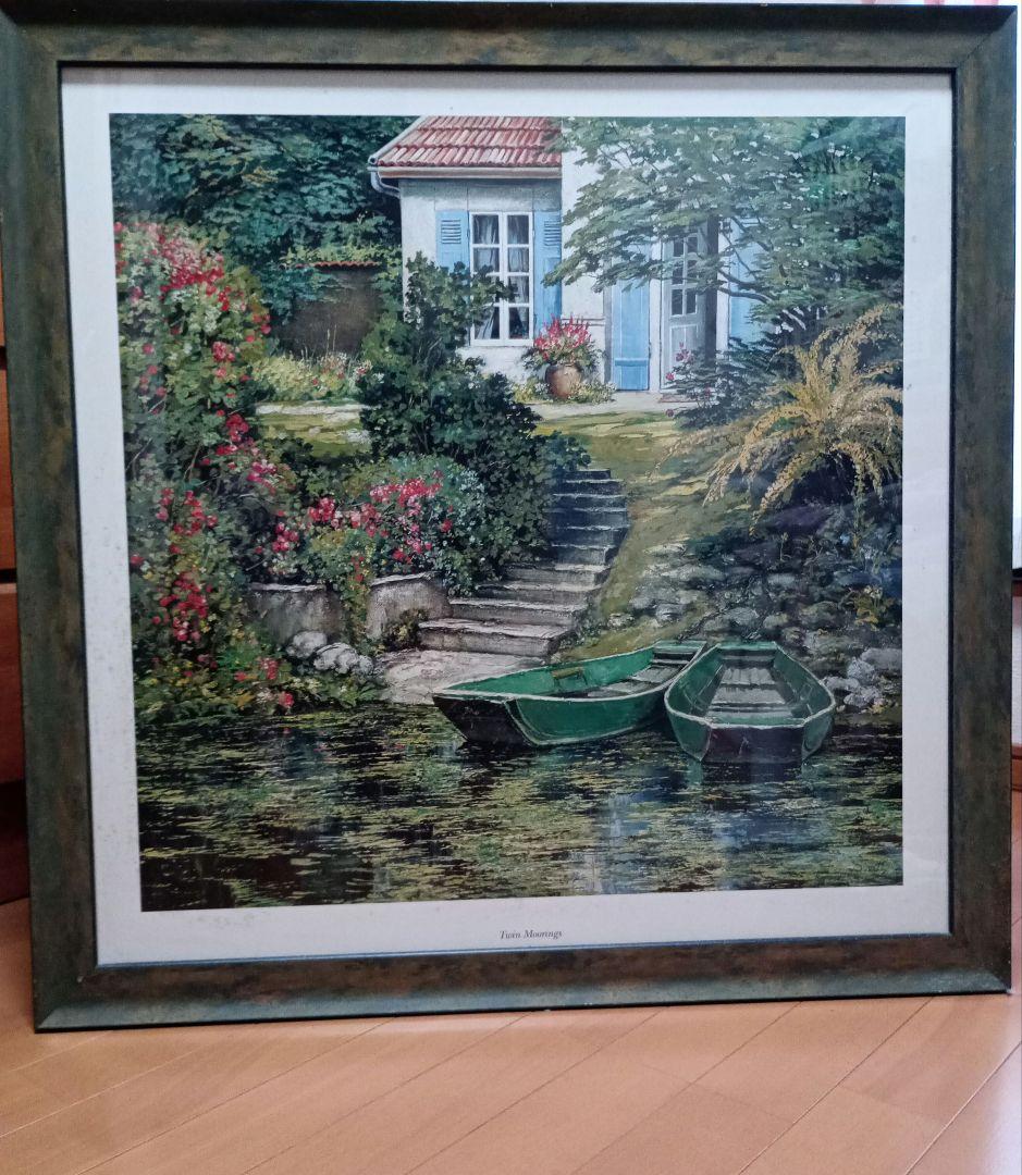 油彩画 Twin Moorings Duvall