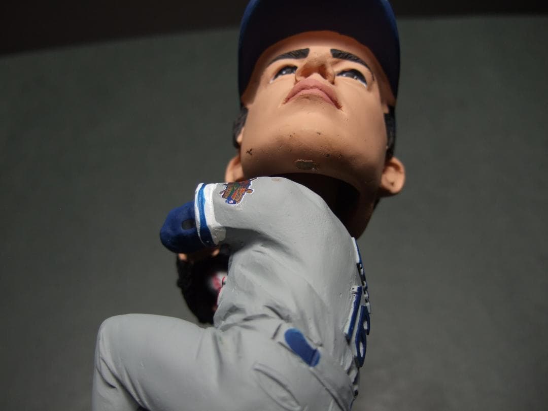 2013 球場配布品（SGA）野茂 英雄　ボブルヘッド人形＋ヘッドライナーズ