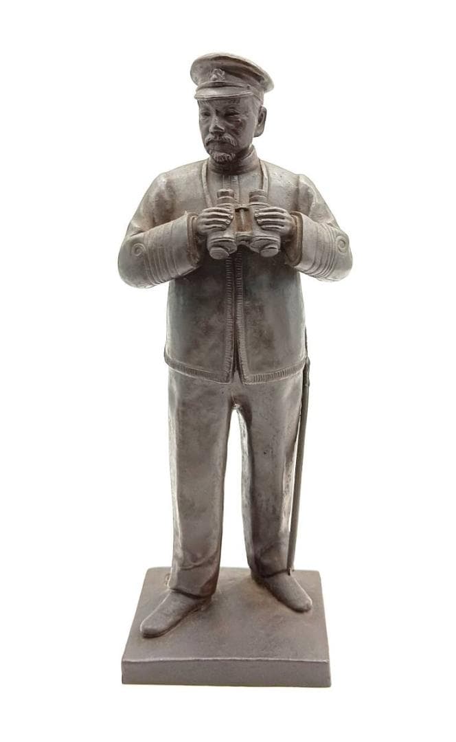 東郷平八郎 ブロンズ像 海軍 旧日本海軍 軍人 人物 インテリア 雑貨 保管品