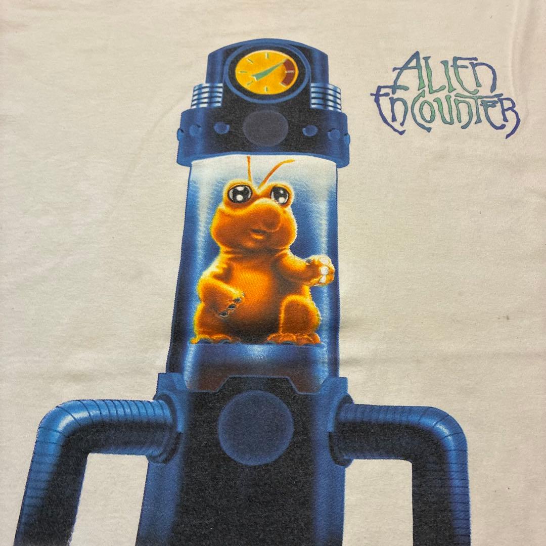 m*y様 90S Disney ALIEN ENCOUNTER Tシャツ 赤タグ