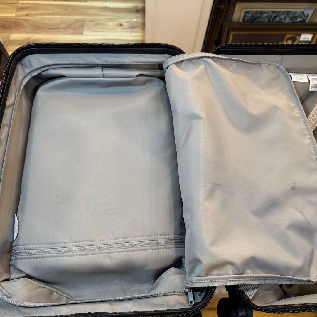 286＊■無印良品　ハードキャリーケース　ブラック　32L　バッグ付き　鍵2本