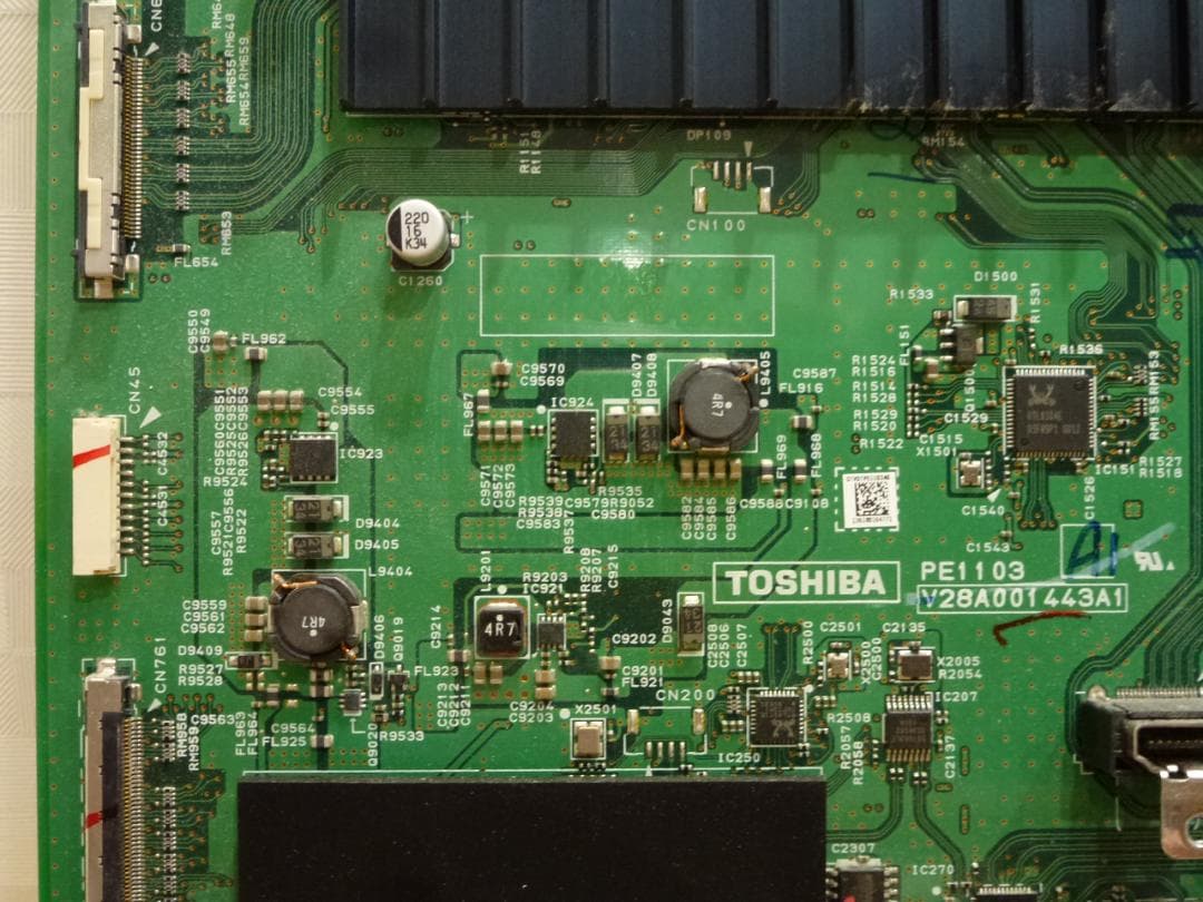 【送料込・動作確認済】東芝 液晶テレビ 55Z7 47Z7 42Z7 メイン基板