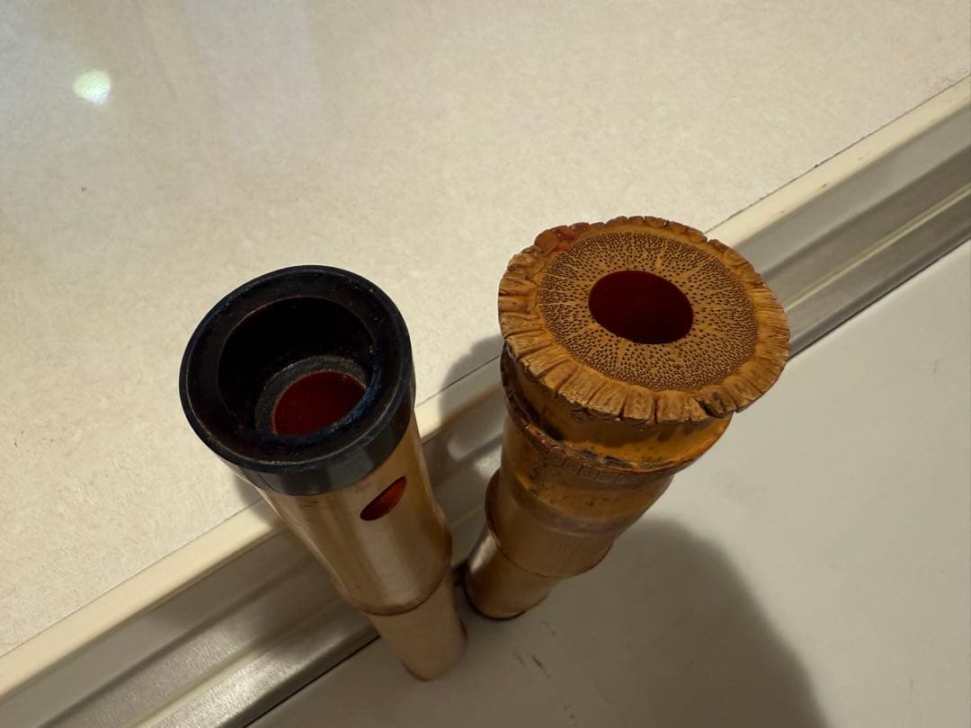 尺八 都山流 在銘 男山 全長55㎝ 和楽器