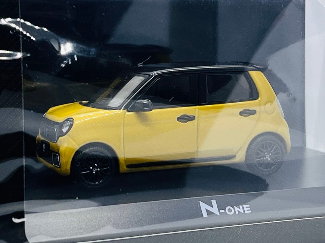 ホンダ N-ONE RS プレミアムイエローパール　ホビージャパン 1/43