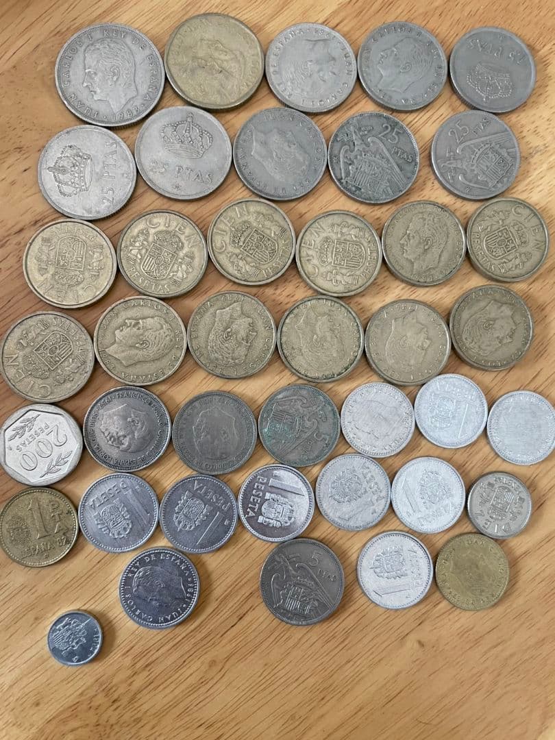 旧貨幣　スペイン　41枚セット