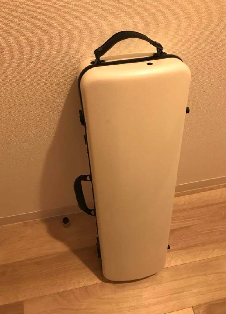 バイオリン ケース　ホワイト系　カーボンマック　白　(ケースのみ)