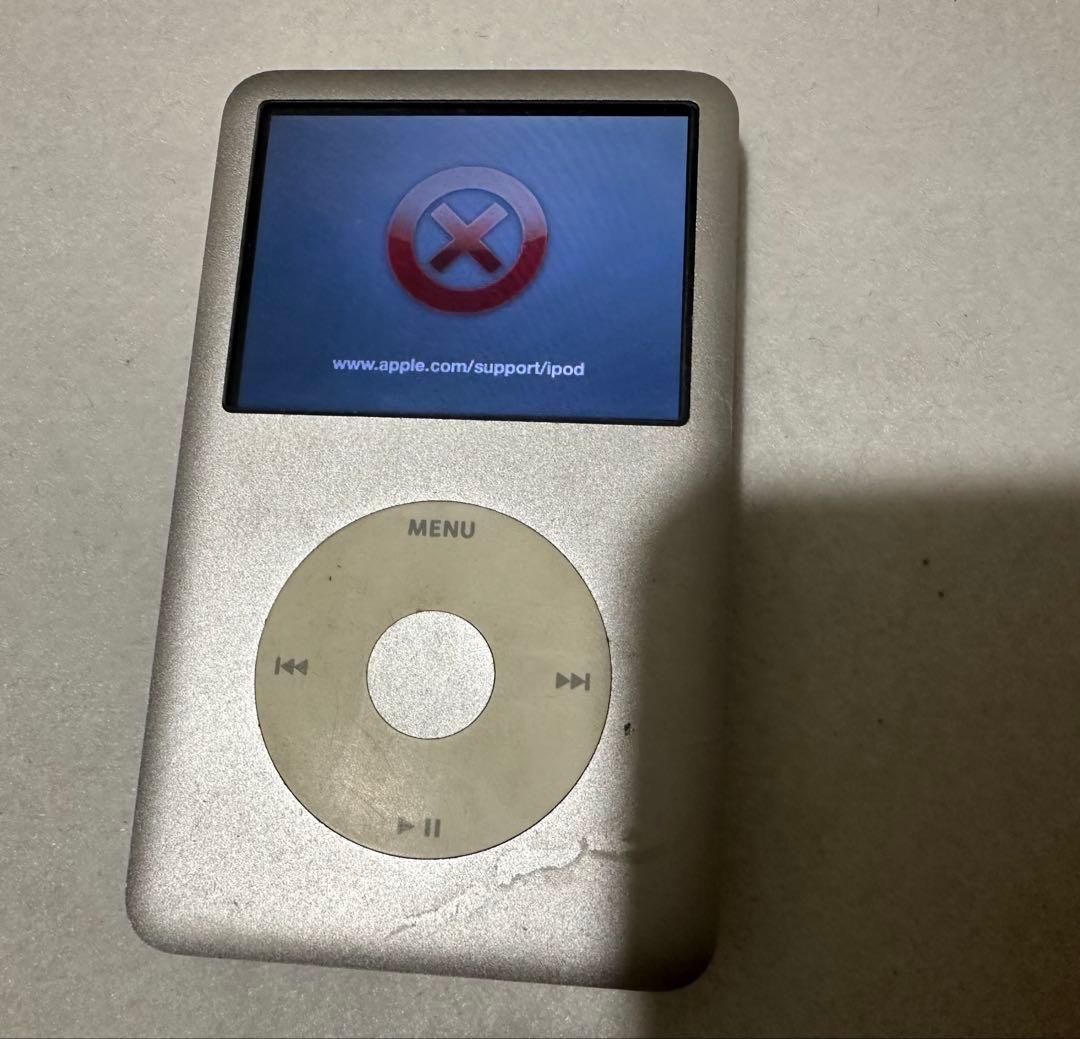 ジャンク　Apple iPod Classic 160GB シルバー