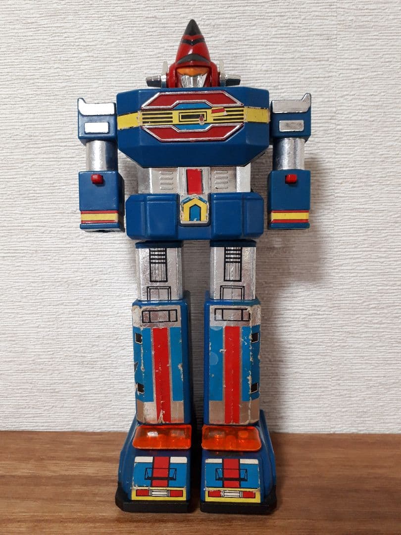 ダイナマン　ダイナロボ　昭和レトロ　ロボット　玩具　当時物　ポピー