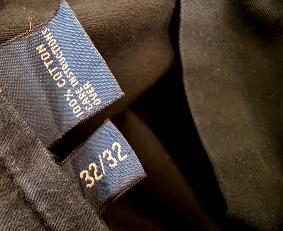 90s ポロ ラルフローレン ANDREW チノ 黒 W32