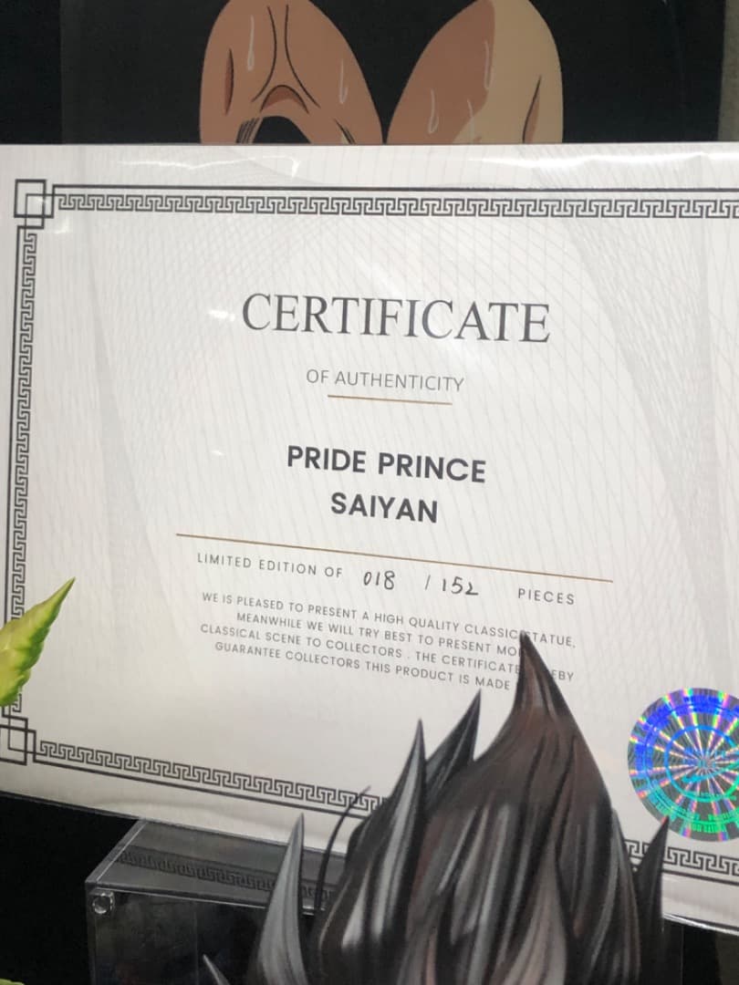 ドラゴンボール White hole studio ベジータ EX 1/6