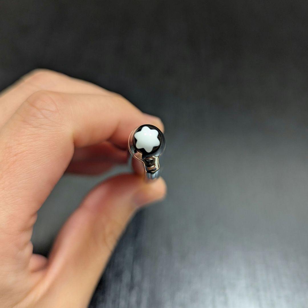 Montblanc ボールペン 本体 黒＆銀