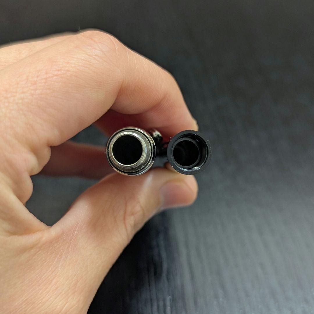 Montblanc ボールペン 本体 黒＆銀