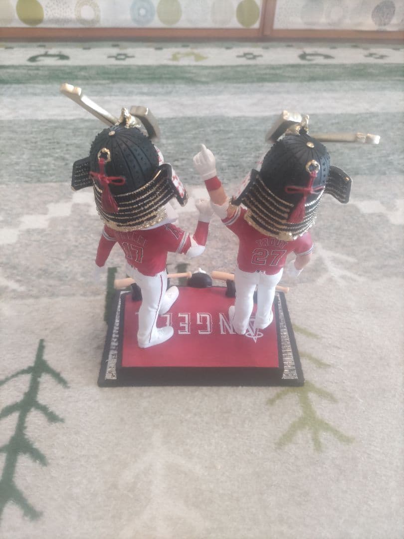 大谷翔平トラウト 2023年 ダブルボブルヘッド