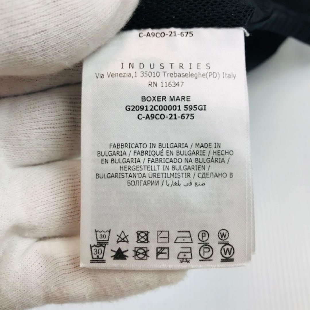 美品★モンクレール・ワッペン付 ペイズリー柄 スイムショーツ パンツ(S)