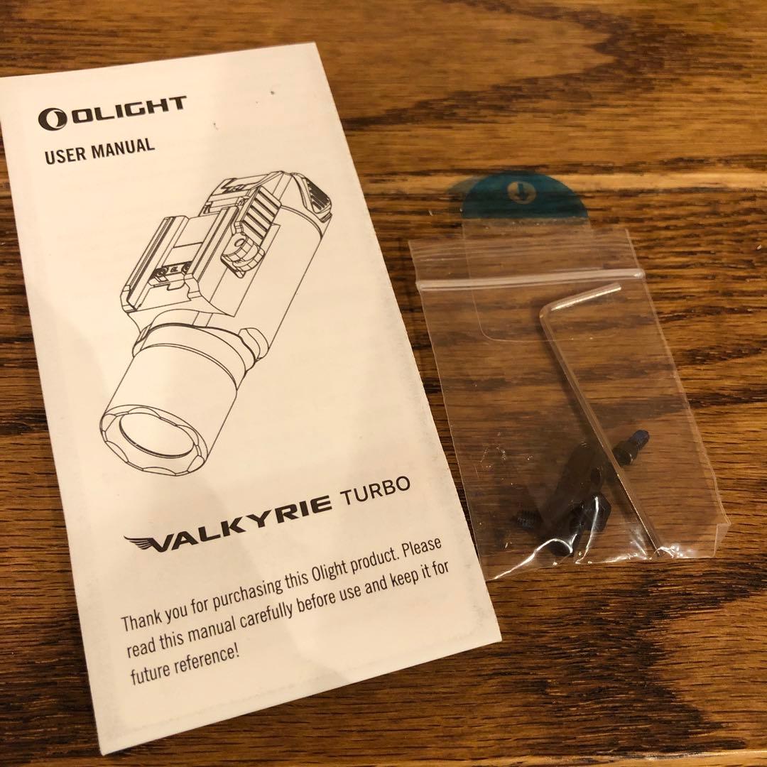 OLIGHT(オーライト）VALKYRIE TURBOウェポンライト 新品同様