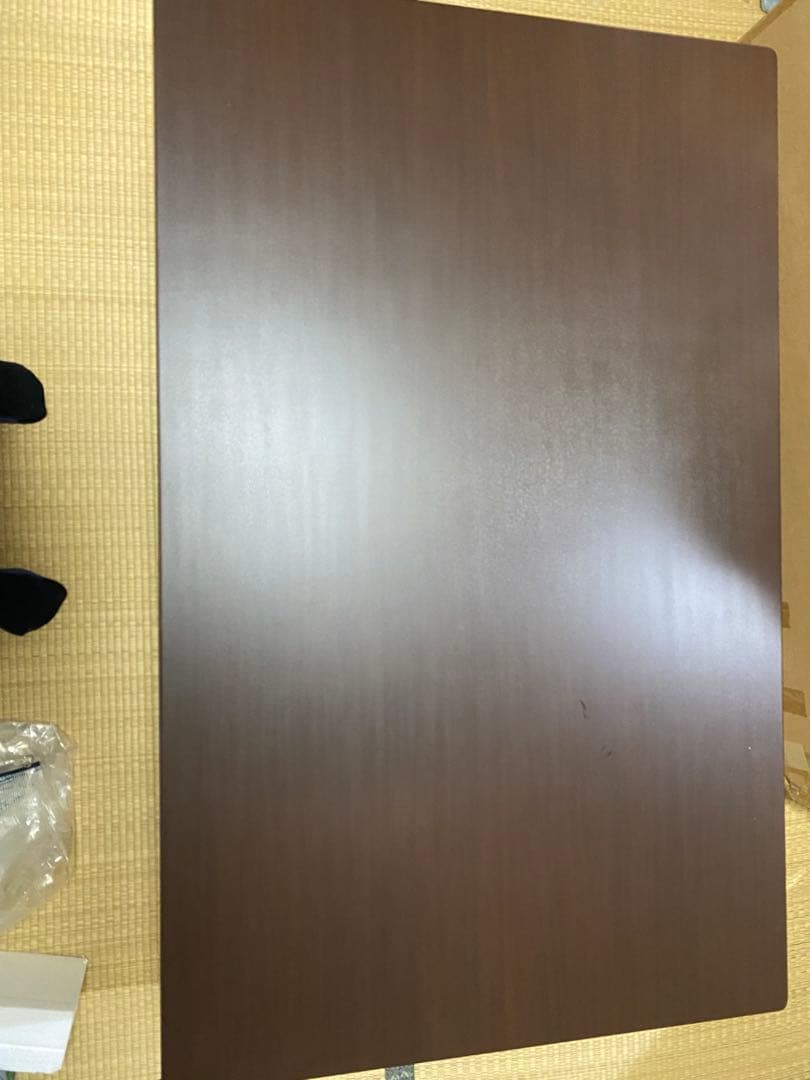 ニトリ　ダイニングテーブル 昇降式　ブラウン　広島県　お引き取り限定