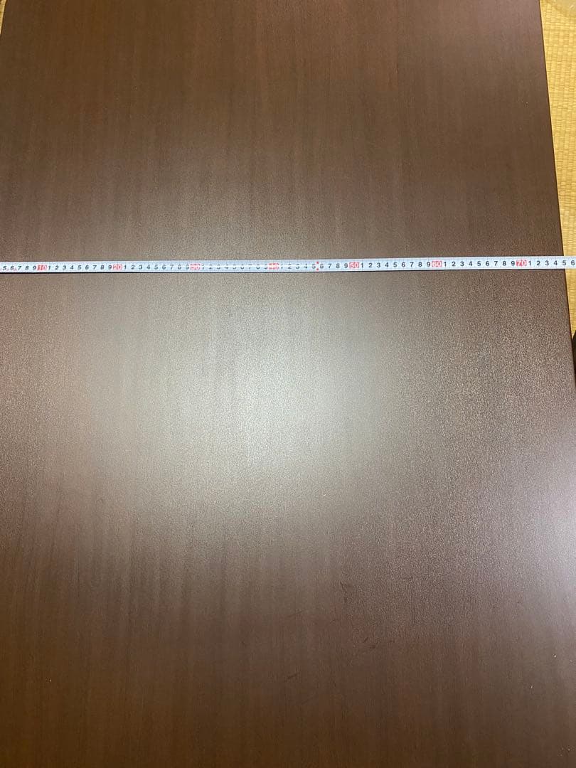 ニトリ　ダイニングテーブル 昇降式　ブラウン　広島県　お引き取り限定