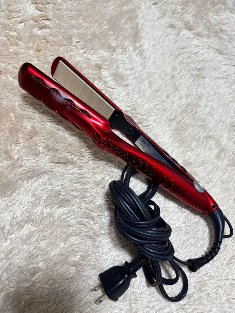 radiant ストレートヘアアイロン 赤28mm