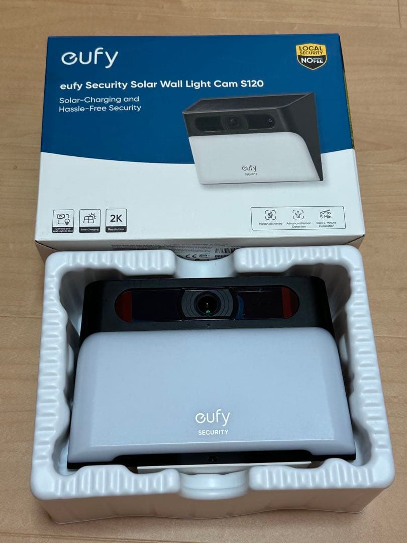 【開封済・未使用】Anker Eufy Solar Cam S120