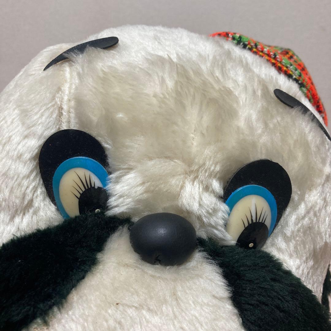 昭和レトロ　ヴィンテージ 犬　ぬいぐるみ　中古品　メーカー名不明