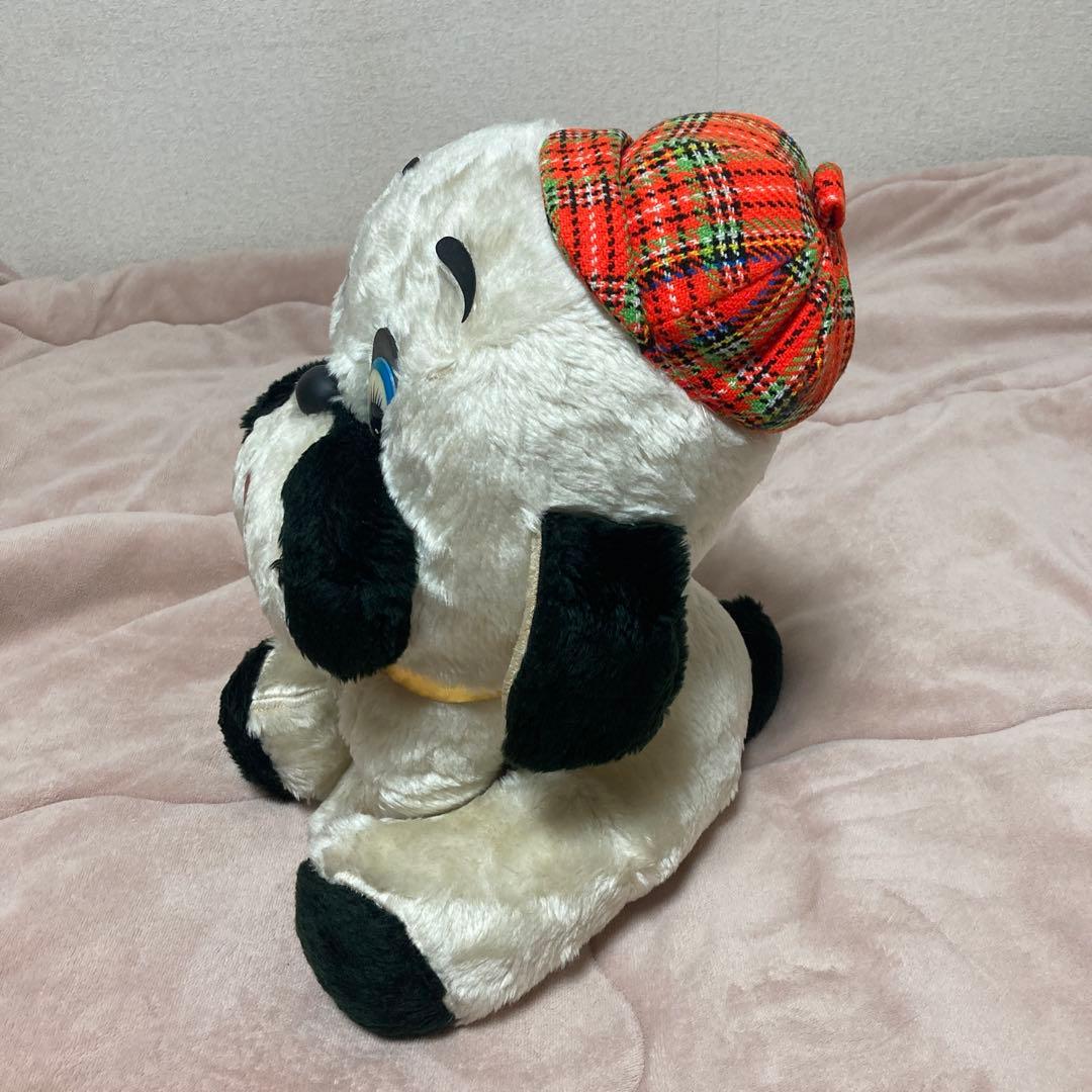 昭和レトロ　ヴィンテージ 犬　ぬいぐるみ　中古品　メーカー名不明