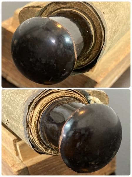 ◆作者不明◆【右】雅郷銘？ 【左】近衛家煕？ 軸装：歌 書